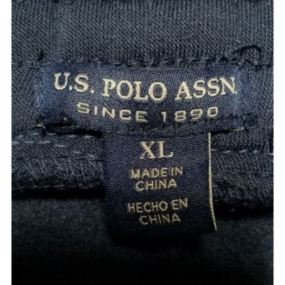 U.S. Polo Assn. Jogging Track Sweatpants Joggers Blue Drawstring Men's Size XL - Picture 4 of 16
